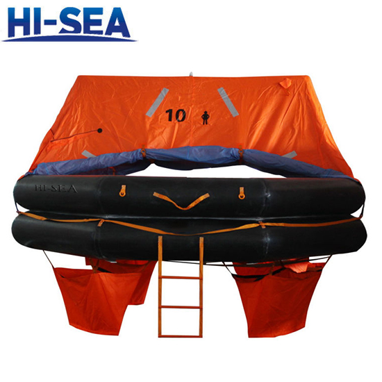 Throw Over Board Inflatable Liferaft