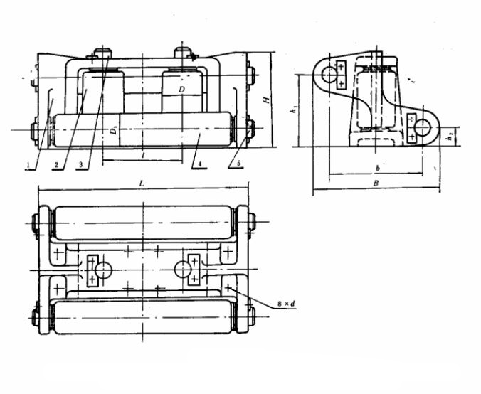 CB 3015-83 Engineering Ship Fairlead - Marine Fairlead - Hi-sea